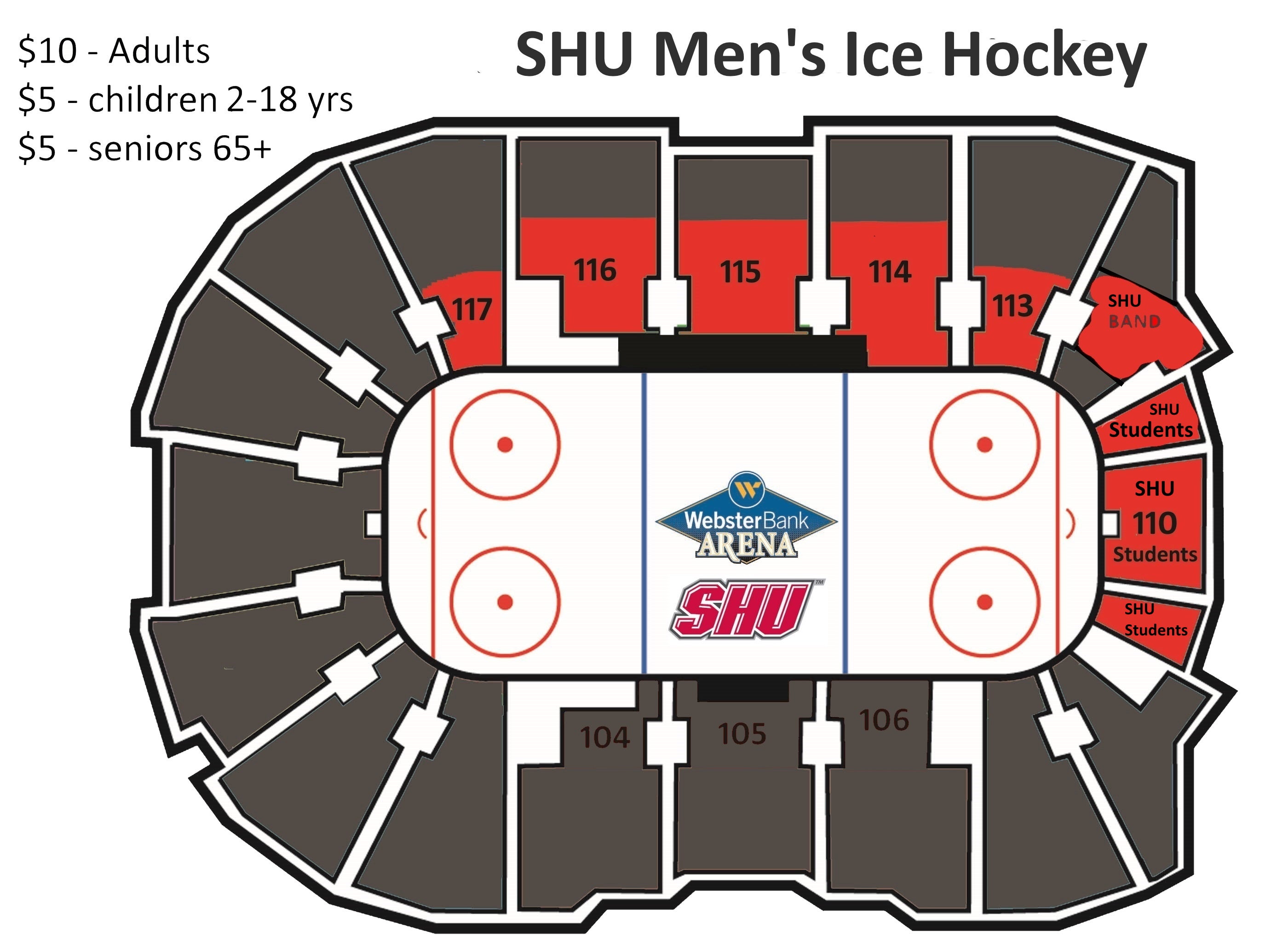 Yale Hockey Seating Chart